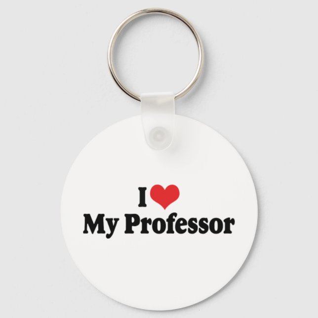 Jag älskar min professor-nyckelring nyckelring (Framsida)