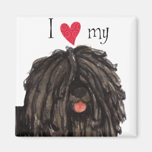 Jag älskar min Puli Magnet