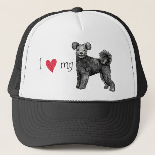 Jag älskar min Pumi Truckerkeps