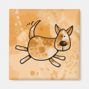 jag älskar min röda heeler magnet