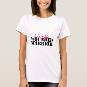 Jag älskar min sårada krigare t-shirt
