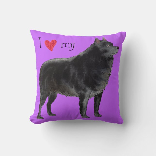 Jag älskar min Schipperke Kudde (Framsida)