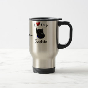 Jag älskar min Scottiemugg Resemugg
