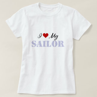 Jag älskar min sjöman tee shirt