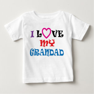 Jag älskar min skjorta för Grandad T T-shirt