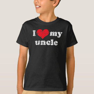 Jag älskar min skjorta för uncle t shirt