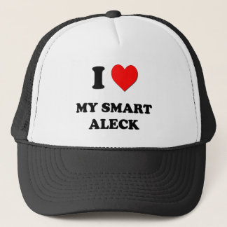 Jag älskar min smart Aleck Truckerkeps