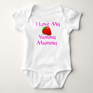 Jag älskar min smaskiga bästa mammababy tee