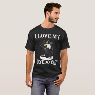 Jag älskar min smokingkatt t shirt