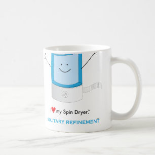 Jag älskar min snurrandetork kaffemugg