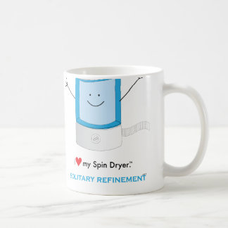 Jag älskar min snurrandetork kaffemugg