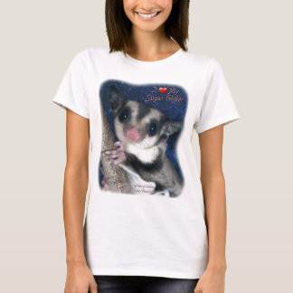 Jag älskar min sockerglidflygplan - kvinna T - den Tee Shirt
