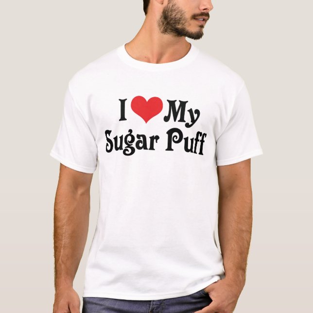 Jag älskar min sockerpuff tröja (Framsida)