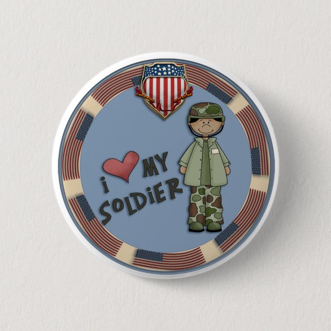 Jag älskar min soldier1a knapp (Framsida)