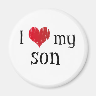 Jag älskar min son magnet