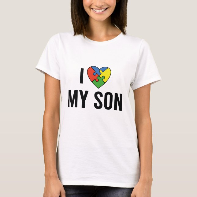 Jag älskar min son t shirt (Framsida)