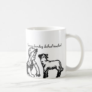 Jag älskar min söndagsskolaläraremugg kaffemugg