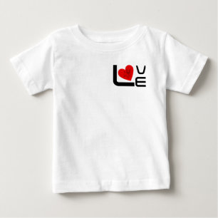 Jag älskar min söta franska bulldog Hart T Shirt