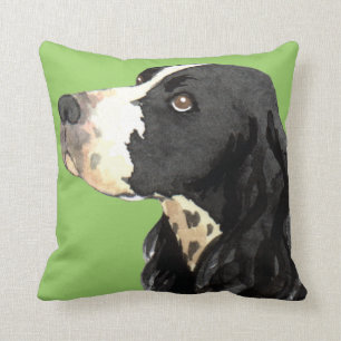 Jag älskar min Spaniel för den engelska springer Kudde
