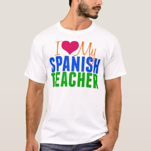 Jag älskar min spanska lärare tee