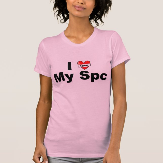 Jag älskar min Spc Tee Shirt (Framsida)