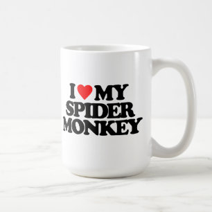 JAG ÄLSKAR MIN SPINDELAPA KAFFEMUGG