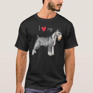 Jag älskar min standarda Schnauzer Tröja