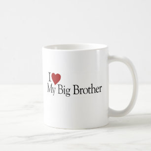 Jag älskar min storebror kaffemugg