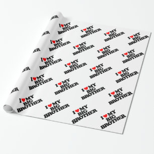 JAG ÄLSKAR MIN STOREBROR PRESENTPAPPER