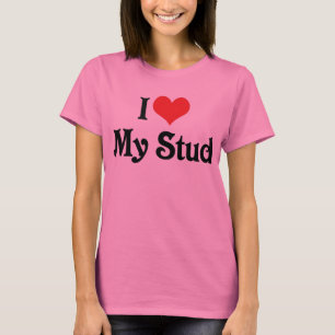 Jag älskar min stud tee shirt