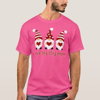 Jag älskar min styvmamma med kärleksgnompojke t shirt