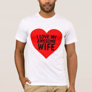 JAG ÄLSKAR MIN SUPERBA FRU T-SHIRTS