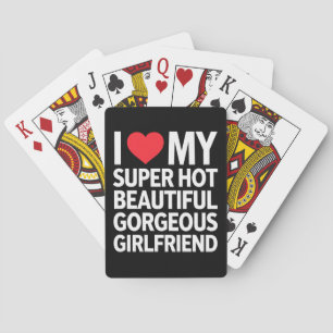 Jag älskar min superheta vackra underbara underbar casinokort