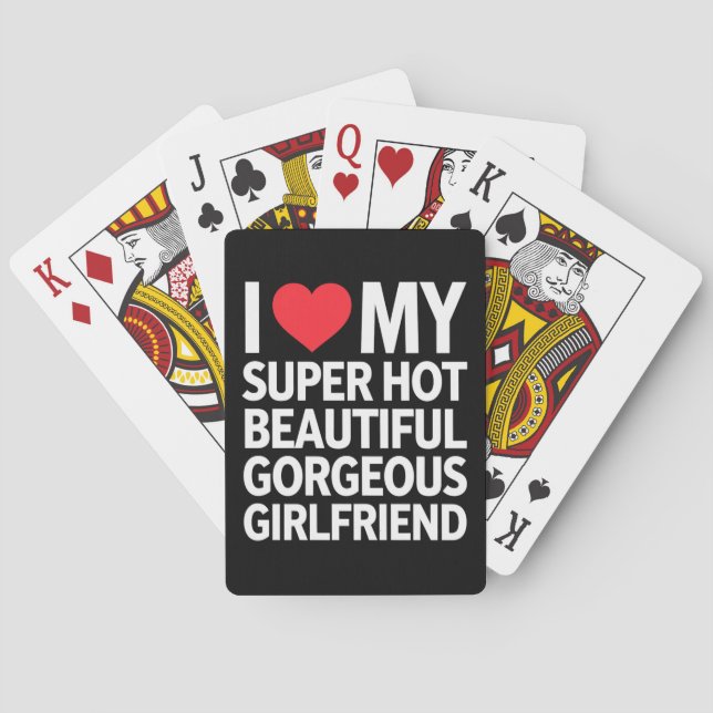 Jag älskar min superheta vackra underbara underbar casinokort (Baksidan)