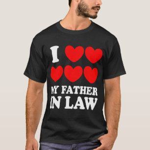 Jag älskar min svärfar t shirt