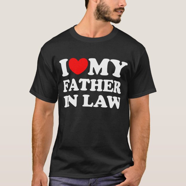 Jag älskar min svärfar tee (Framsida)