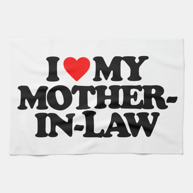 JAG ÄLSKAR MIN SVÄRMOR KÖKSHANDDUK (Horisontell)