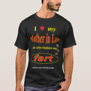 Jag älskar min svärmor, men hon gör mig ATT FIS T-shirt