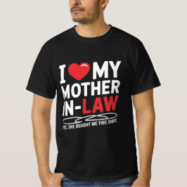 Jag älskar min svärmor t shirt