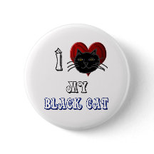 jag älskar min svart katt
