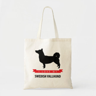 Jag älskar min svensk, den Vallhund som totot Tygkasse