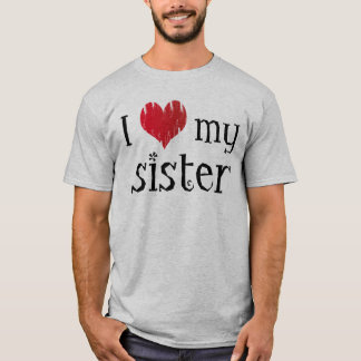 Jag älskar min syster tee shirt