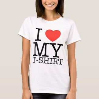 Jag älskar min T-tröja - RetroMe - T-tröja T Shirt