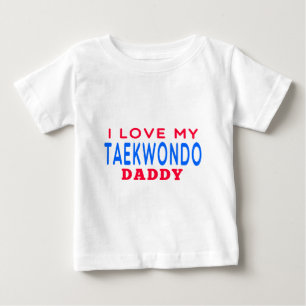 Jag älskar min Taekwondo pappa T-shirt