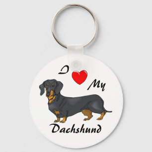 Jag älskar min tax Keychain Nyckelring