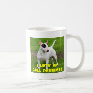 JAG ÄLSKAR MIN TJURTERRIER! KAFFEMUGG
