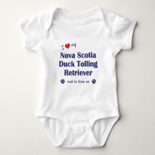 Jag älskar min Tolling Retriever för den Nova T-shirt