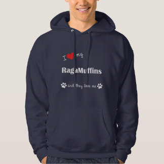 Jag älskar min trashankar (åtskilliga katter) sweatshirt