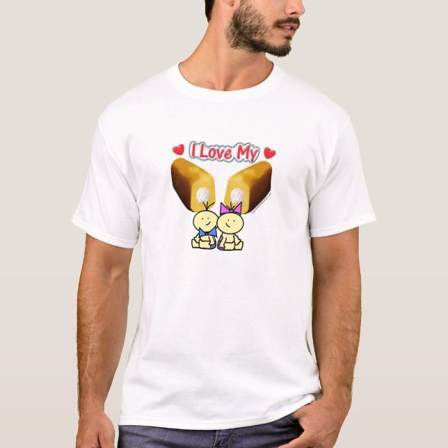 Jag älskar min Twinkies - T-shirt (Framsida)