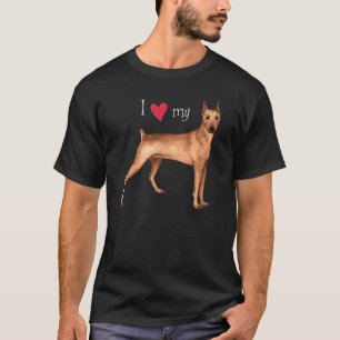 Jag älskar min tyska Pinscher T Shirt